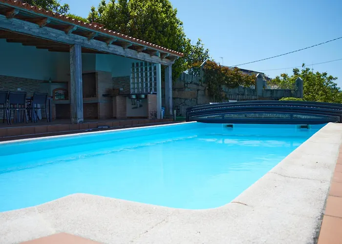 Tatil Evi Casa Con Piscina, Vistas Y Cerca De Playas Vigo